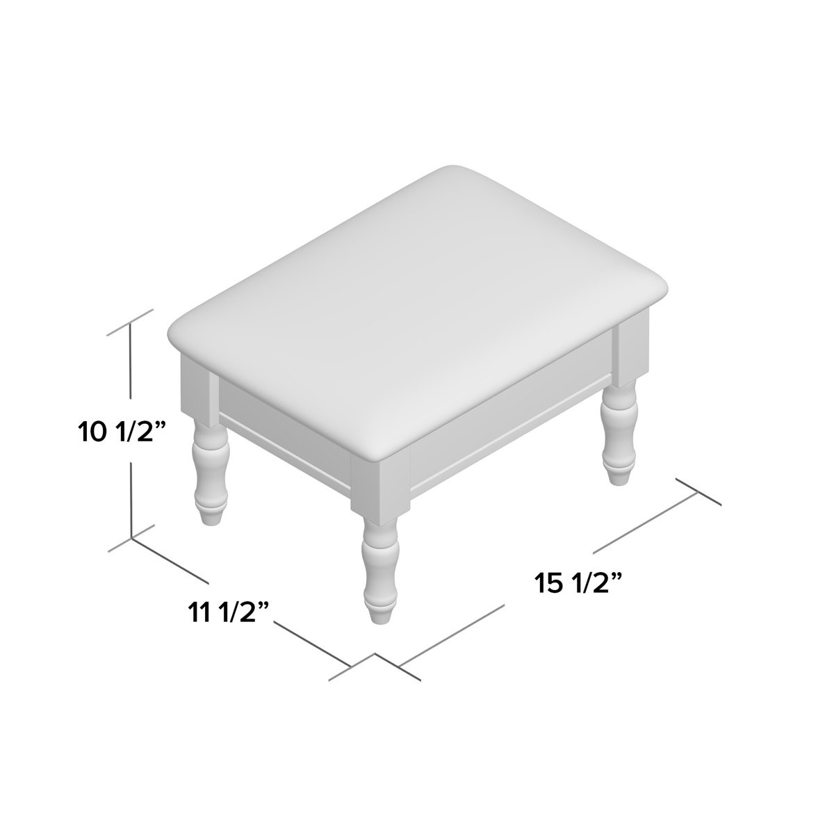 August Grove® Cleo 15'' Wide Rectangle Floral Storage Ottoman with